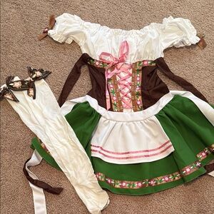 Oktoberfest Gretchen Costume Set